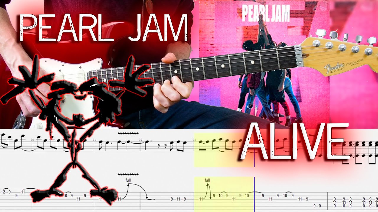 pearl jam alive guitar pro tab download