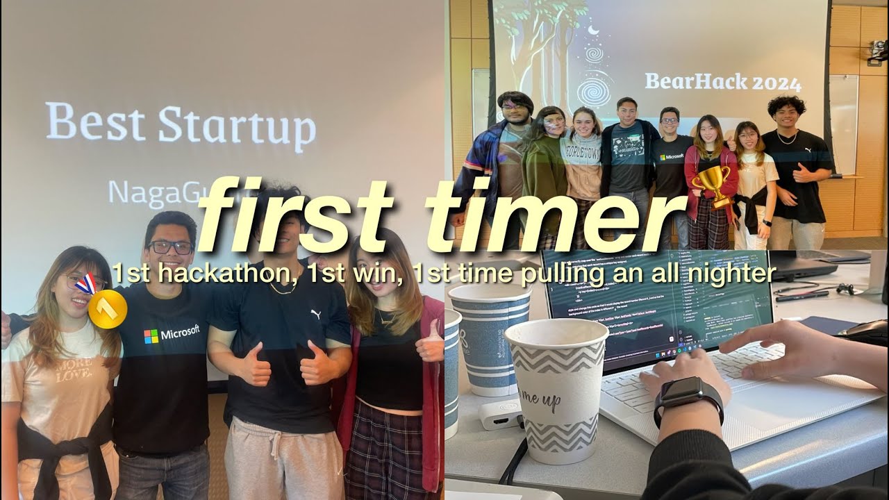 First Timer ⋆౨ৎ˚⟡˖ ࣪ 1st Hackathon, 1st Win, 1st time pulling an all nighter