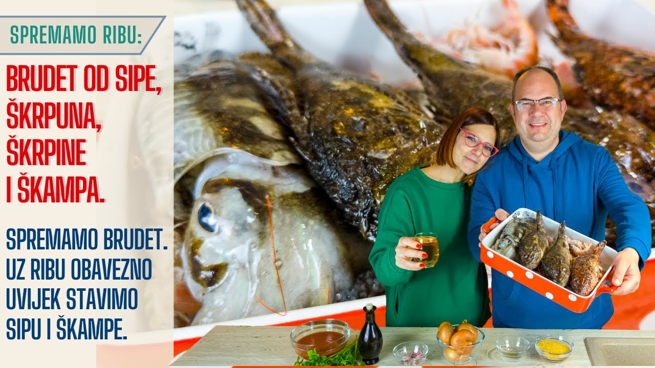 Savršeni BRUDET. Gastro simbol Dalmacije. Uz dodatak SIPE i ŠKAMPA. Oduševit će te se.