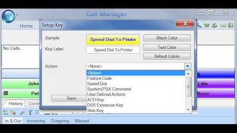 Call Manager Create A Speed Dial Key