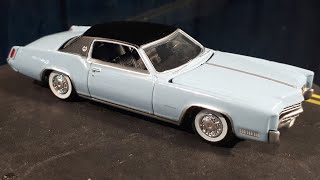 Career Overview 1/64 Cadillac Eldorado 1967 by Auto World diecast