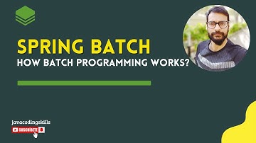 How batch programming works?