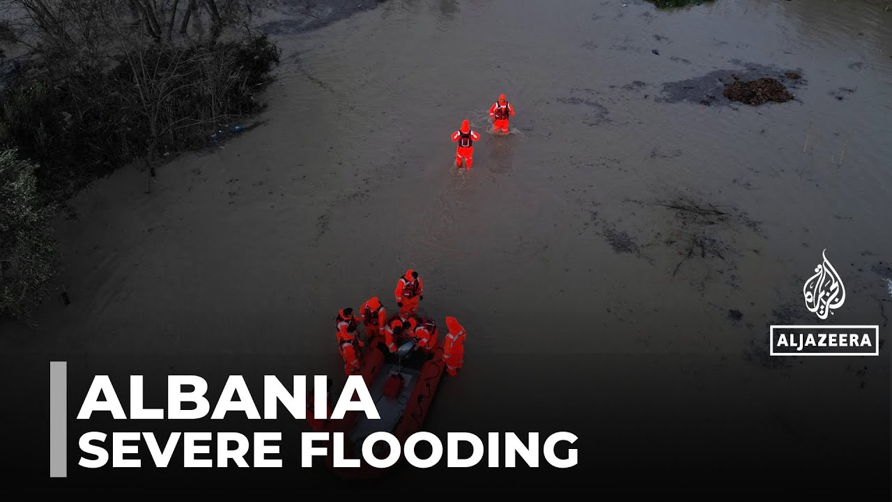 فيضانات في ألبانيا: منازل وأراضٍ زراعية وقرى بأكملها تغمرها المياه
