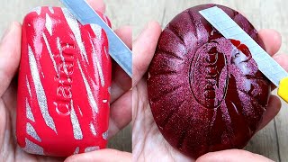 Relaxing Soap Cutting ASMR. Satisfying Soap and lipstick cutting. Corte de jabón  754