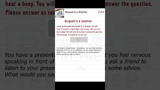 PTE Respond to a Situation | Real Exam Answer 💯 | Boost Your Score Fast! @ptetestprep