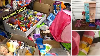 Rescued Dolls Vlog AND Haul!  Diamonds in the Rough