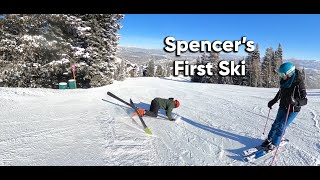 Spencers First Ski