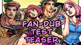 Jojolion: Fan-dub Test (teaser preview)