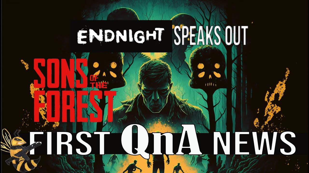 DEVS ANSWER Questions! Sons of the Forest Q&A, Solar panels? Night Vision? Crafting, and more.