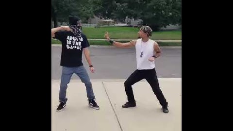 When your playing a fighting game for the first time with your friend