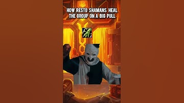 How resto Shamans heal the group on a big pull #wow #worldofwarcraft #warcraft