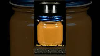 Glow Stick EXPLODES While Peanut Butter Slowly Oozes 🤯 Hydraulic Press Test #hydraulicpress #shorts
