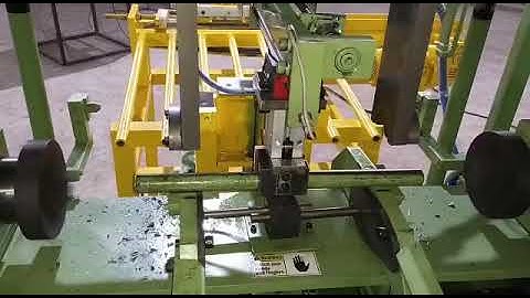 Automatic Dual Head Chamfering Machine