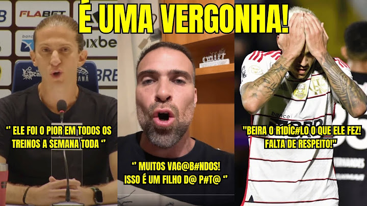 🚨PLANTÃO URGENTE🚨 - Filipe Luís DETONA Pedro: "BEIRA O RIDÍCULO o que ele FEZ! FALTA DE RESPEITO!"