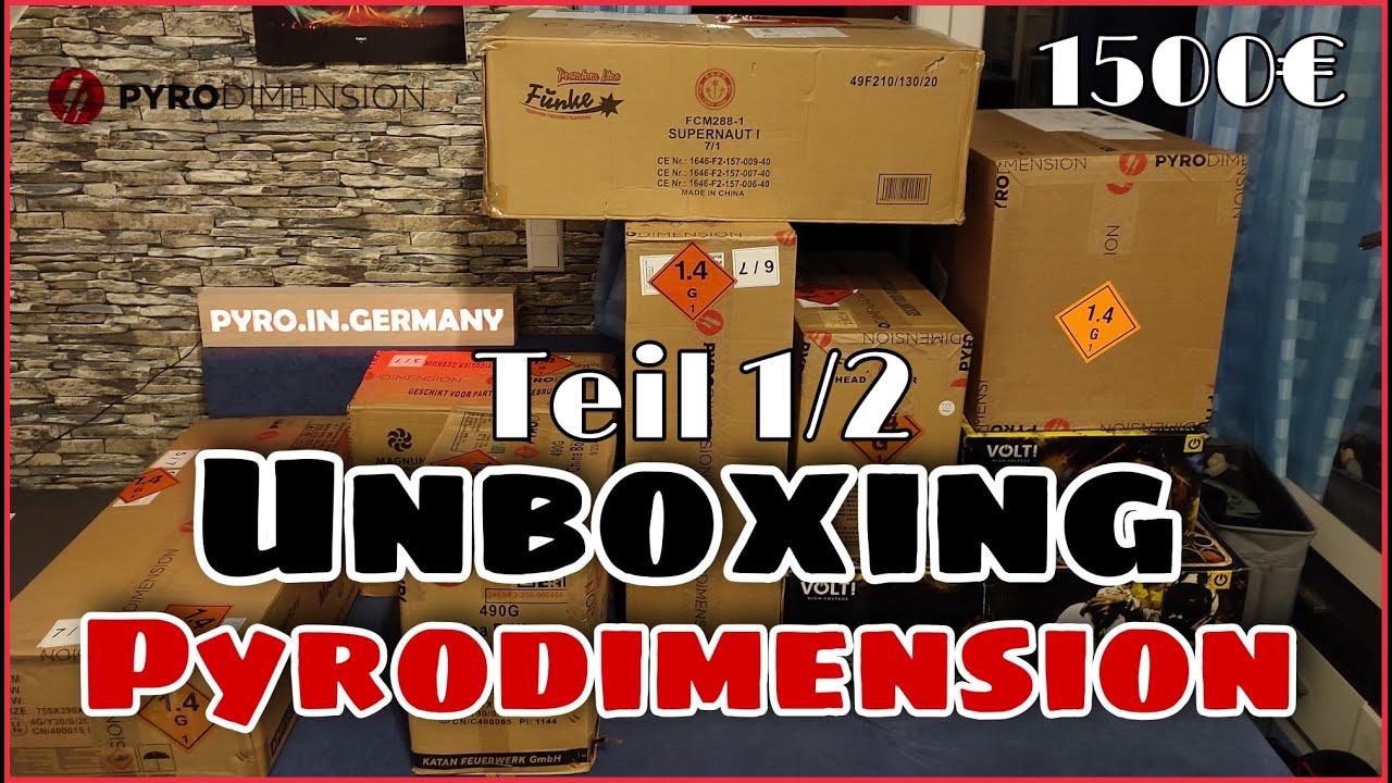 PYRODIMENSION | TEIL 1/2 | 1500€ | Unboxing #4