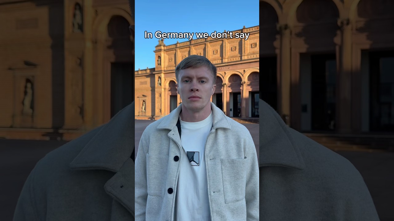 In Germany we don’t say 🇩🇪🖼️