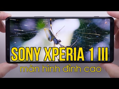 Điện thoại có màn hình ĐỈNH CAO NHẤT - Sony Xperia 1 Mark III