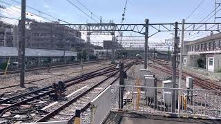 西武001系001-C1F 特急池袋行き小手指駅(SI-19)通過