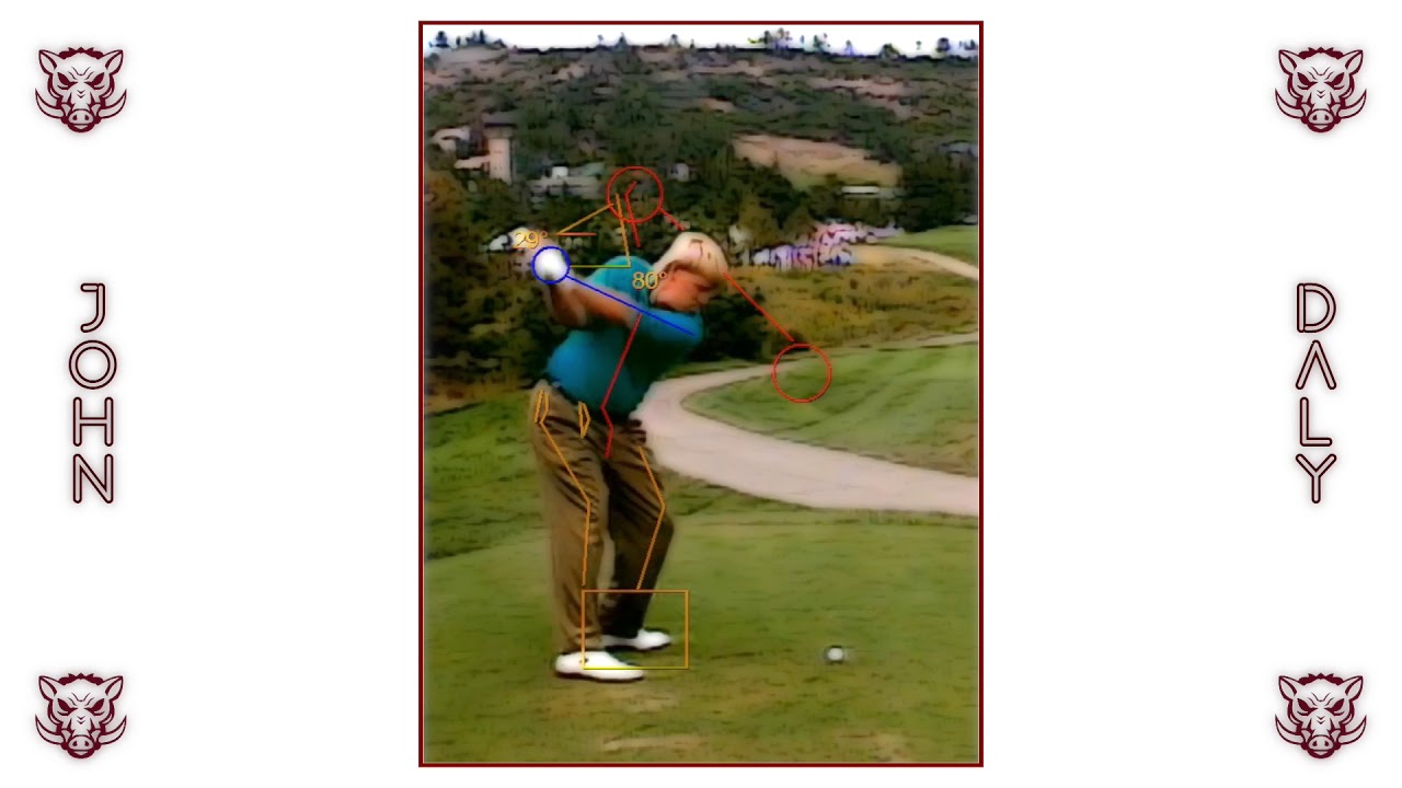 John Daly Golf Swing Slow Motion Tracer 1Iron FireStick YouTube