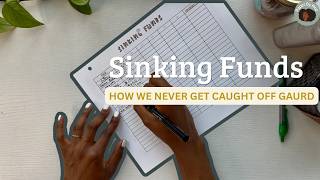 We Don't Use Sinking Funds Perfectly — But When We Need the Money It's Always There 🤎