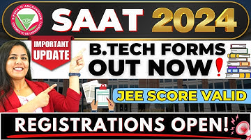 🤩SAAT BTech Entrance Exam 2024📢Engineering from ITER SOA University #BTech2024 #SOA #SAAT #ITER