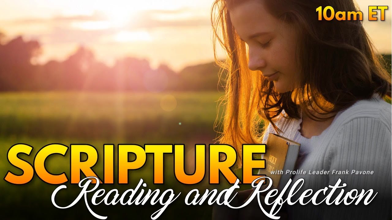 Youtube Scripture Reading Today's Scripture Reading and Reflection - June 1, 2023 - YouTube