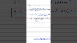 Integration questions solutions #calculus #class11Maths #class12Maths #cbsemaths #jeepreparation