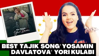 REACTION BEST TAJIK SONG "YOSAMIN DAVLATOVA" yore kulabi ری اکشن بهترین آهنگهای تاجیکی یاسمین دولتوا