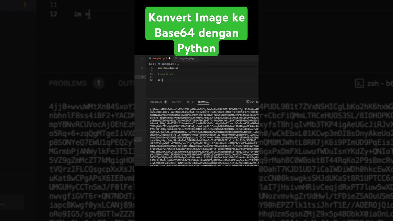 Konvert Image ke Base64 dengan Python 