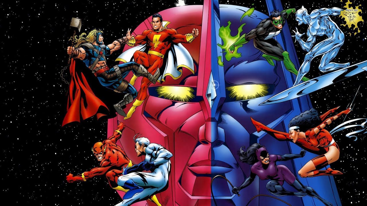 Power Girl Vs The Blob