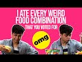 #ThrowbackThursday: I Ate Every Weird Food Combination That You Voted For || Feat. Shayan