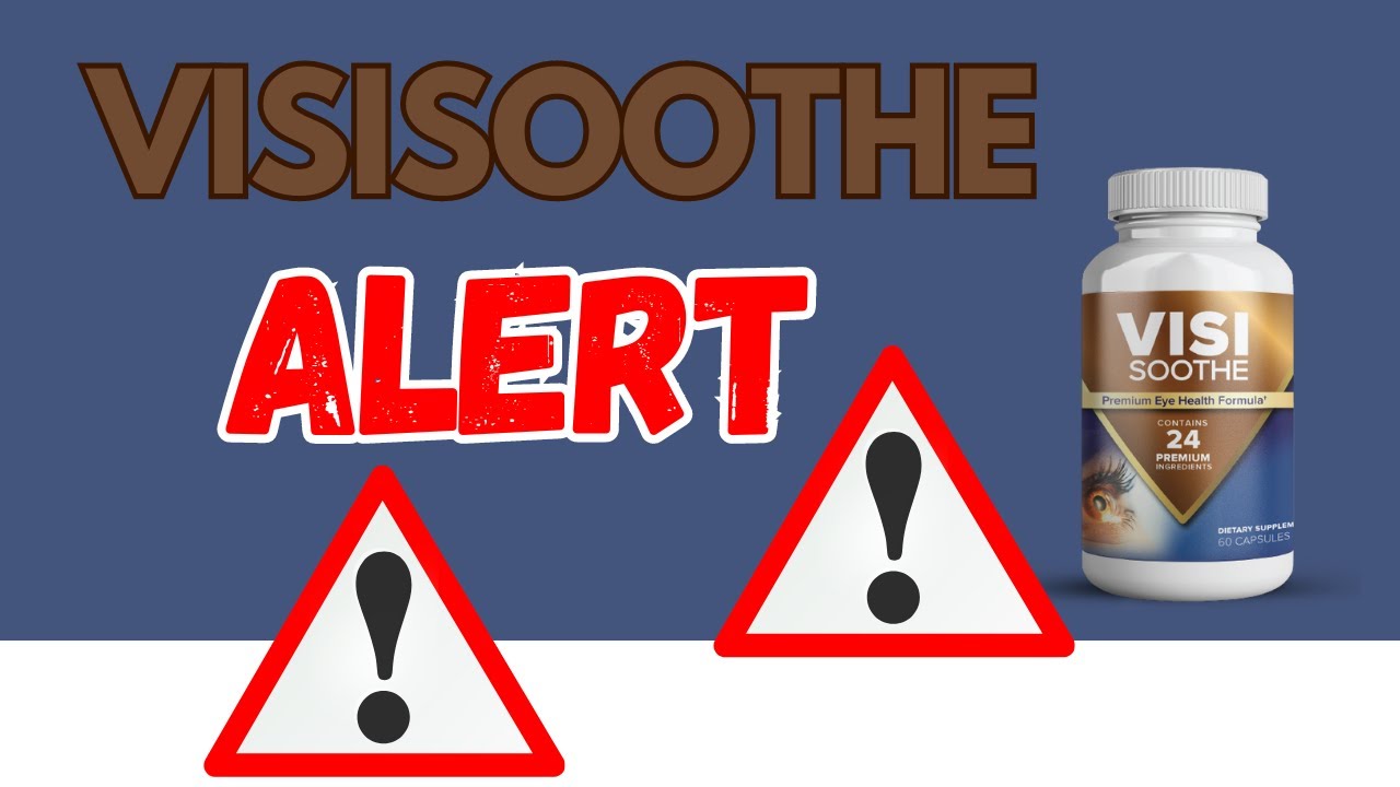 Visisoothe ⚠ ALERT ⚠  Visisoothe eye supplement