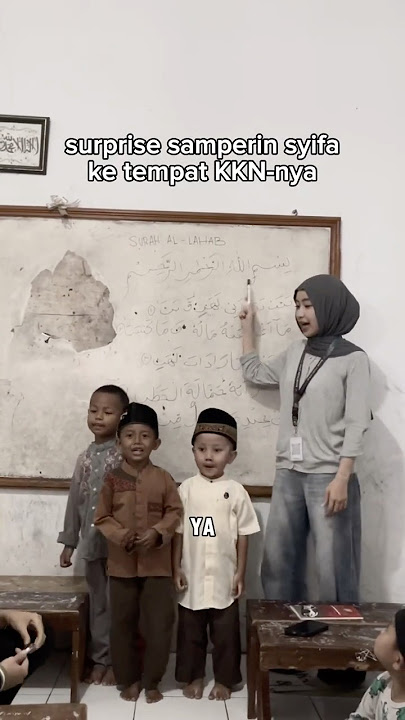 SYIFA JADI GURU NGAJI ANAK KECIL😱GAK NYANGKA BANGET SEPINTER ITU🫵🏻