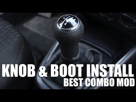 How to Install a New Shift Knob and Shift Boot 