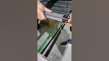 Do you know how the 40 flat screen folding screen door is assembled? #qiangning