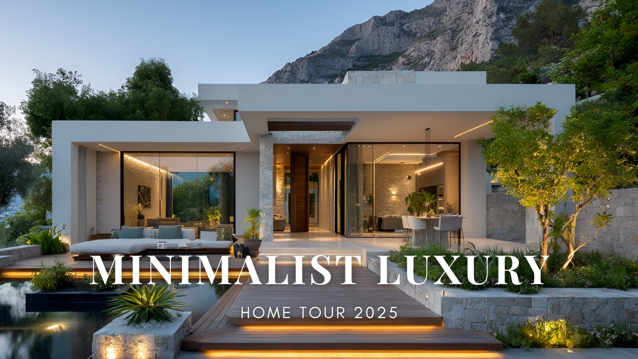 Minimalist Luxury House Tour | Best Home Design Trends for 2025 - YouTube