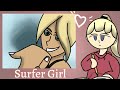 Surfer Girl/ #drawing #timelapse 