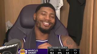 Marcus Smart Postgame Interview San Antonio Spurs Vs Los Angeles Lakers