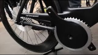 This prototype chainless bike suggests the future of cycling could be ceramic.