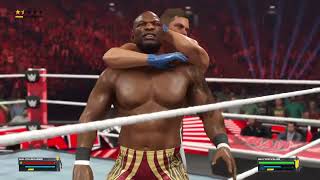 Modunivers2K23-Raw-Shelton Benjamin Vs Grayson Waller