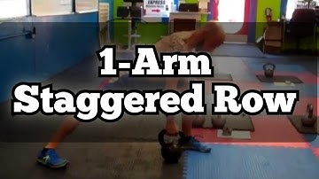 Underground Fitness Revolution: 1-Arm Staggered Row