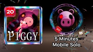 Roblox Piggy Secret Badge Walkthrough (Solo+Mobile) in 5 minutes | The Hunt : 20 