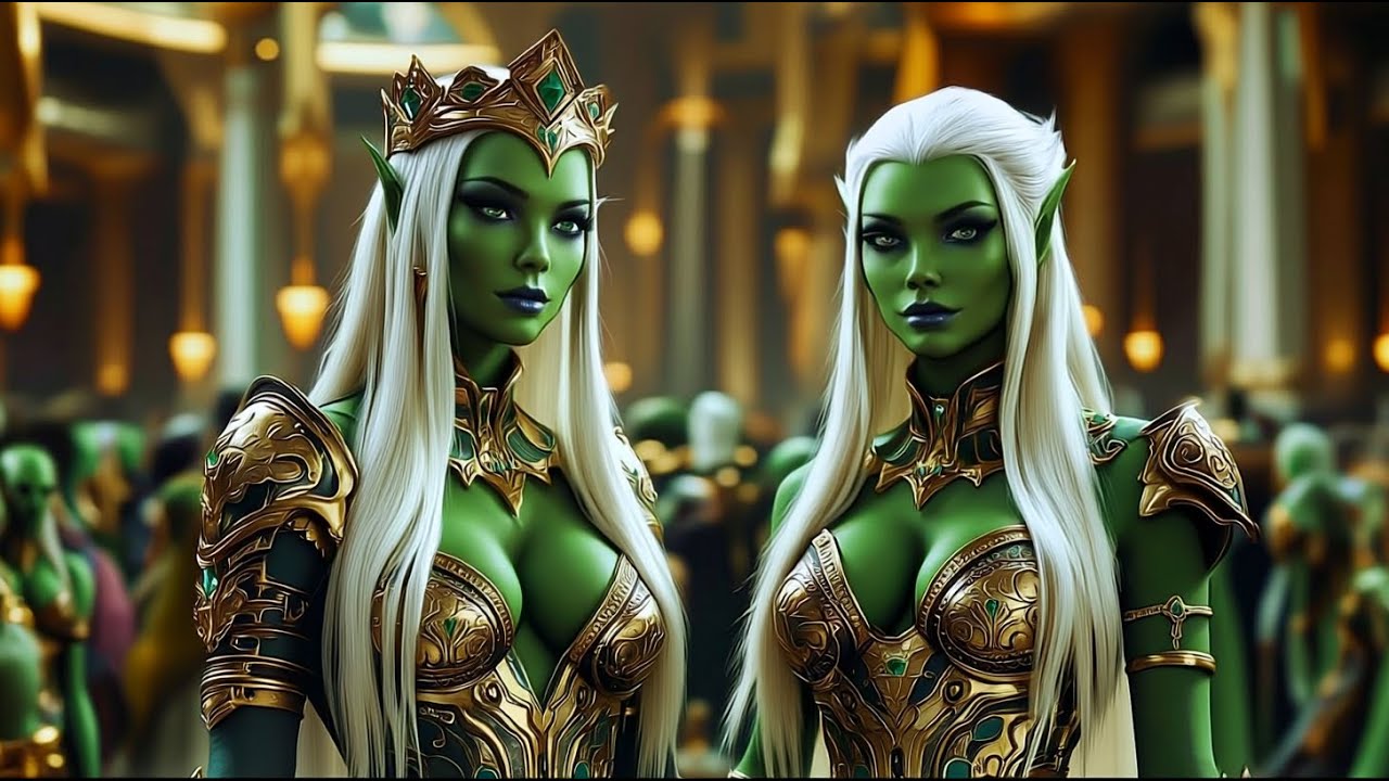 The Alien Princess Drew Her Sword But Her Mother Stopped Her ''He is Your Destined Husband She Said.