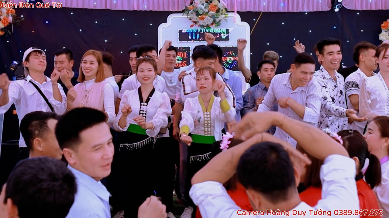 NHẢY  MỪNG LỄ THÀNH HÔN VĂN BẰNG & MINH NGUYỆT BẢN NẬM HE XÃ MƯỜNG TÙNG ĐIỆN BIÊN