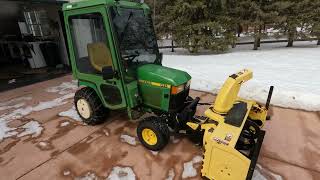 One year review of our 2001 John Deere 445!