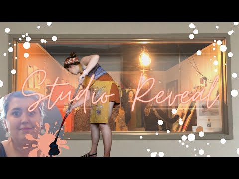 Moving into My Art Studio | Studio Reveal!!! - YouTube