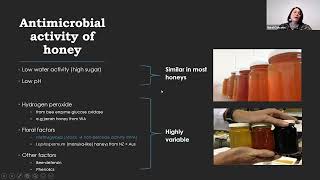 Dr Nural Cokcetin, Antimicrobial Activity of Honey