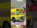 Fun yellow bus cocomelon & peppa pig George