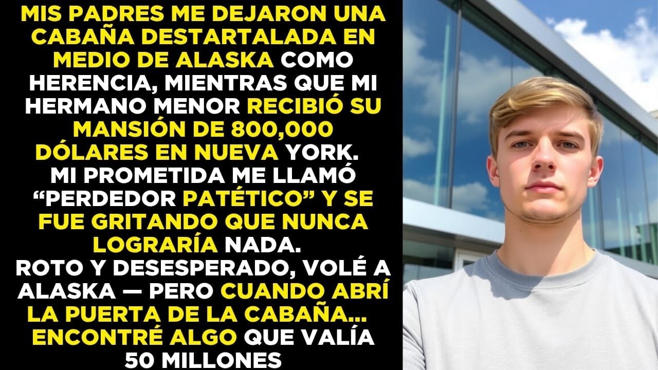 Mis padres me dejaron una cabaña en ruinas, mientras mi hermano recibió una mansión de $800,000