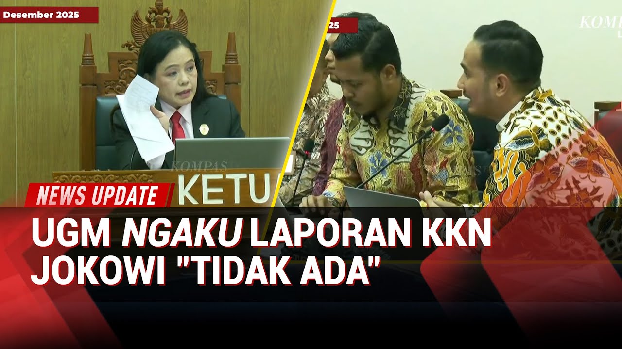 Terbongkar di Sidang! UGM Tak Punya Dokumen Laporan KKN Jokowi, Cuma Ada Daftar Nilai